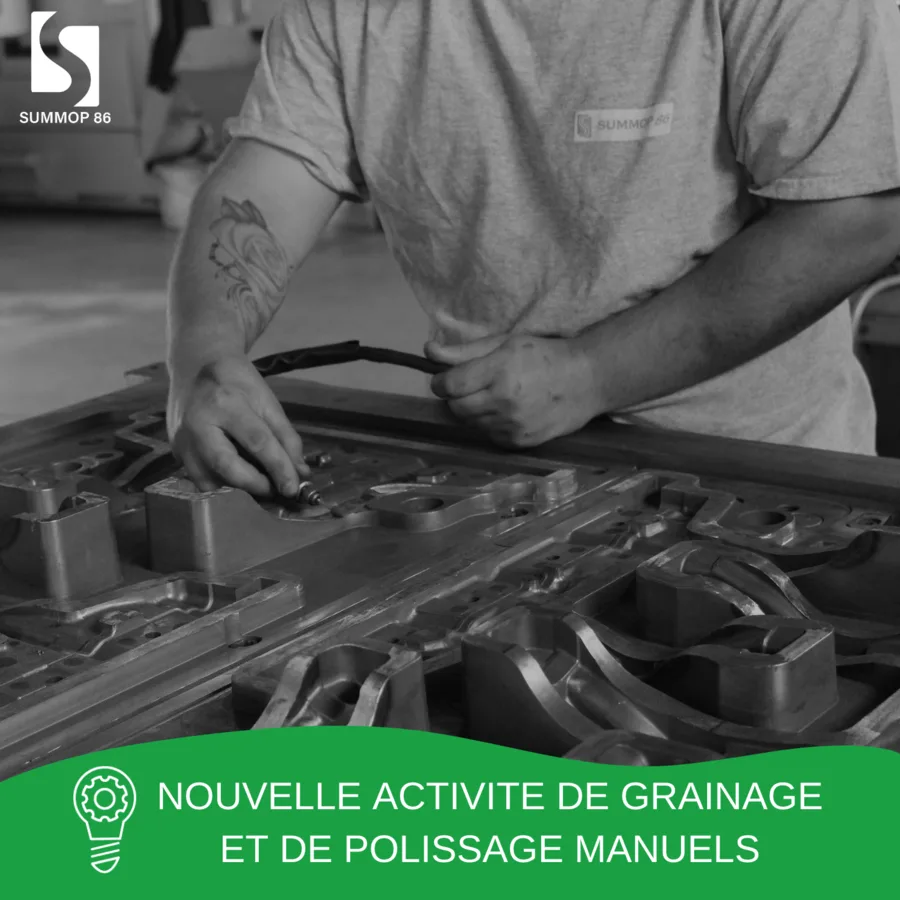 Grainage et polissage manuels chez SUMMOP 86